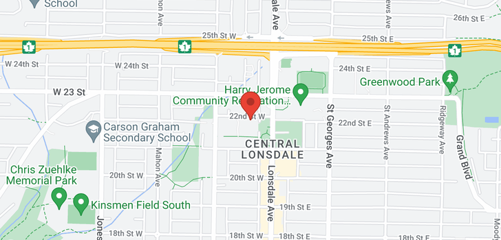 map of 404 139 W 22ND STREET